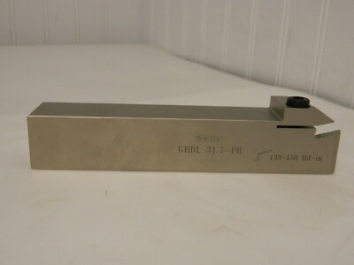 Iscar Ext LH Indexable Grooving Toolholder 0.65'' Max Depth 0.283''-0.394'' 2801037