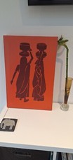 Traditional Indian Women water carriers. Orginal one off art work on Canvas.