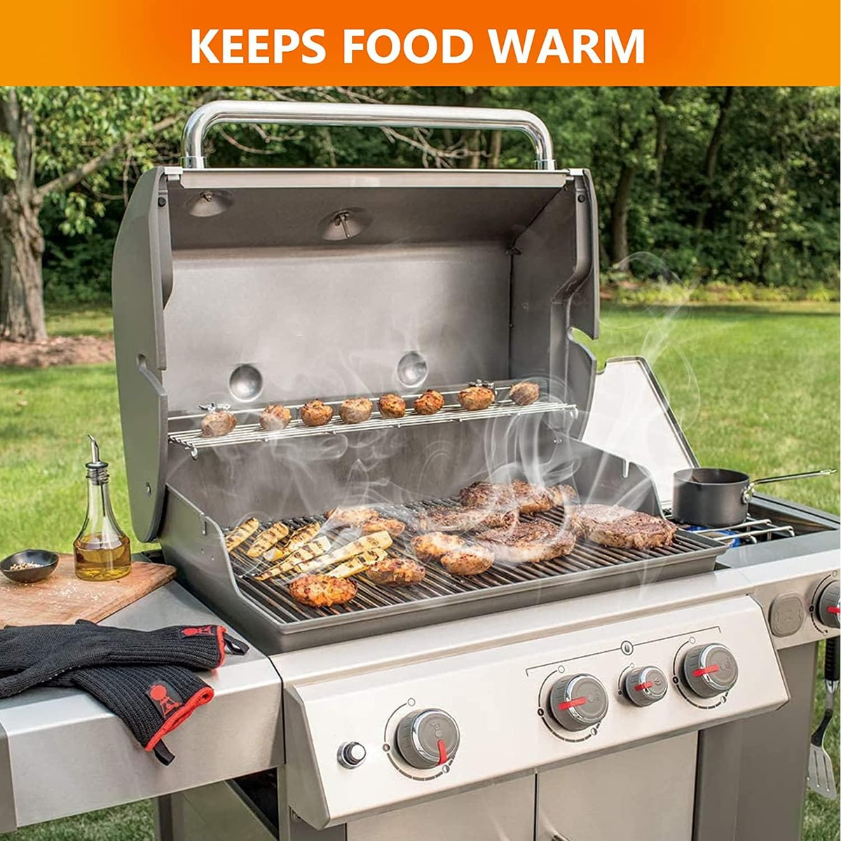 Warming Rack Weber Genesis Ii S310 Weber Genesis DELSbbq Warming