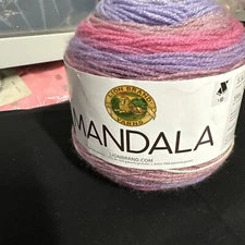 Lion Brand Mandala -wood Nymph 100% Acrylic Striping Yarn