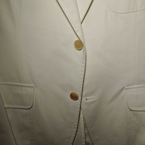 Salvatore Ferragamo White Sport Jacket Size Large - Picture 12 of 12