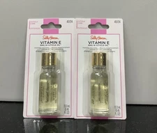 Sally Hansen Vitamin-E Nail & Cuticle Oil 0.45 Ounce (13.3ml) Lot Of 2