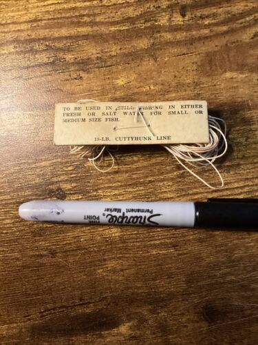 Vietnam War Era Military PSK Pilot Survival Kit Fishing Line Original Vintage - Picture 3 of 3