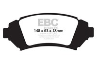 Ebc Brakes DP31728C Redstuff Keramik Geringer Staub BremsbeläGe