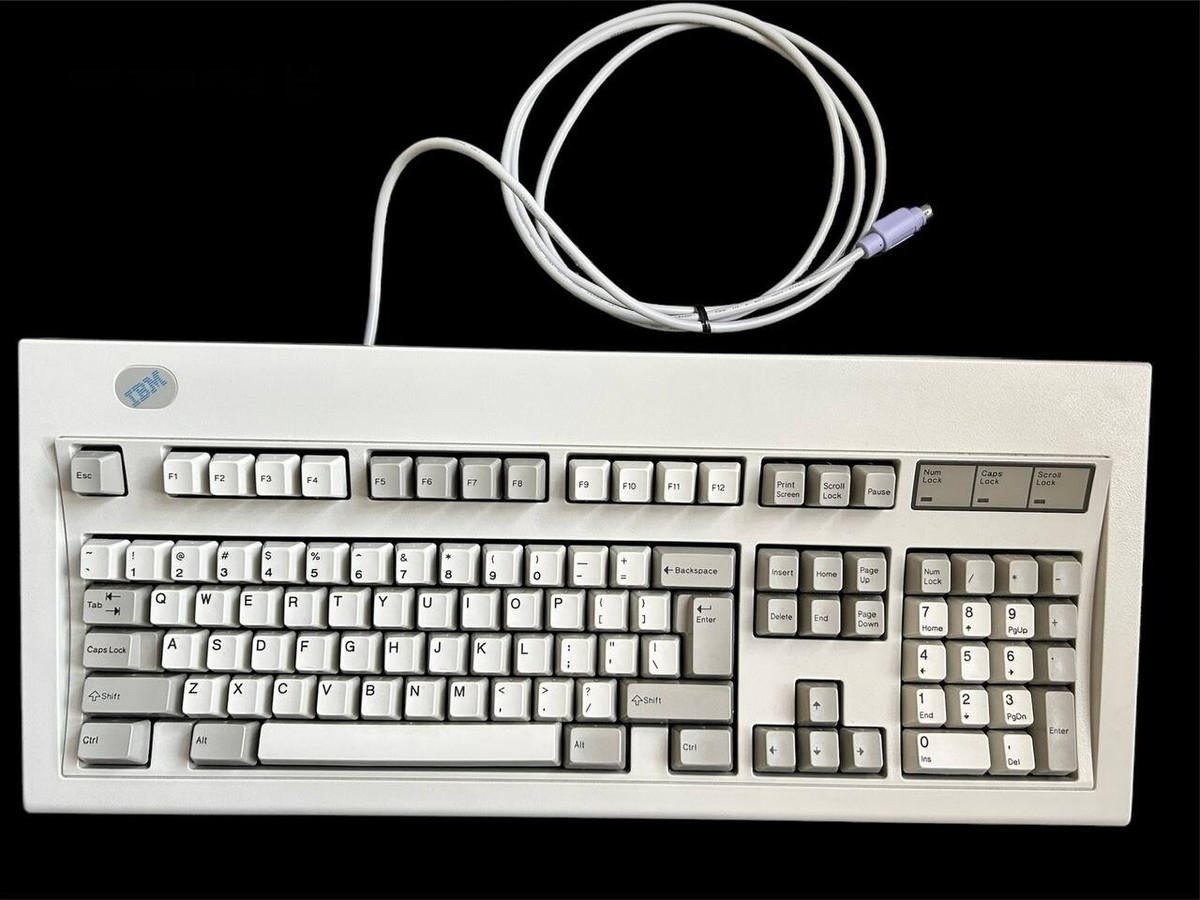 IBM Model M New Mechanical Keyboard 61G3974, 1995, wired PS