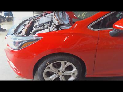 Used Front Left Fender fits: 2017 Chevrolet Cruze VIN B 4th digit New Style Fron
