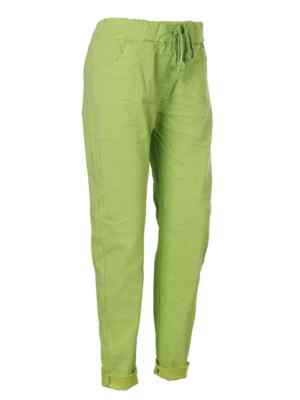 Italienische einfache magische elastische bequeme Damenhose Jogginghose UK