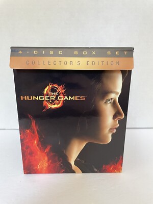 The Hunger Games 4 Disc Box Set Collector's Edition Blu-ray Best Buy Exclusive