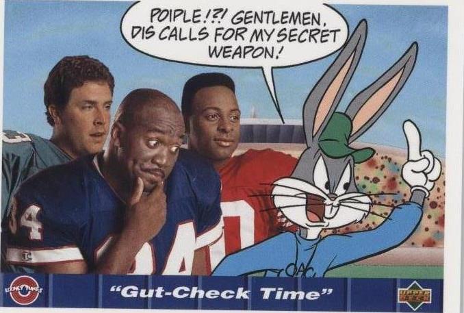 1992 Upper Deck Comic Ball IV Bugs Bunny Dan Marino Jerry Rice #177 - 1 of 2