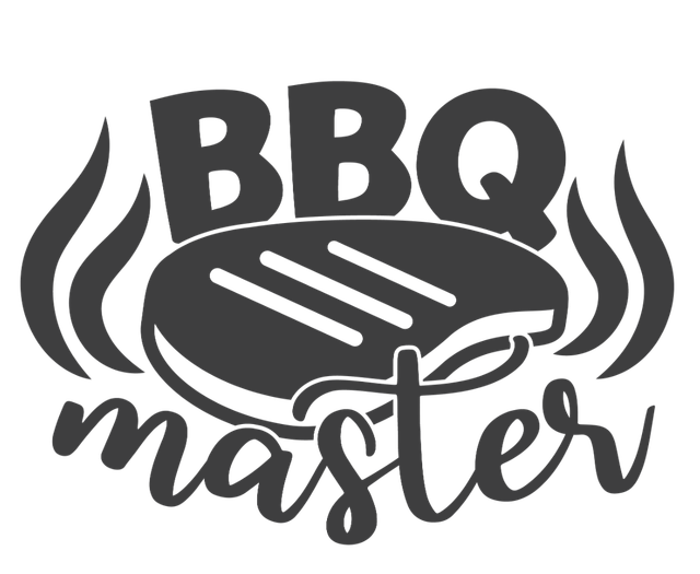 BBQ MASTER Barbecue Quote Die Cut Decal Vinyl Sticker for Cars, RV