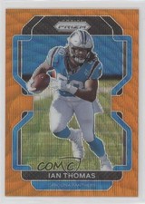 2021 Panini Prizm Orange Wave Prizm 1/60 Ian Thomas #313 0r5h