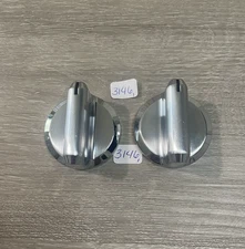 Frigidaire Range Set of 2 Stainless Knob 3165644 KIP 5Z08
