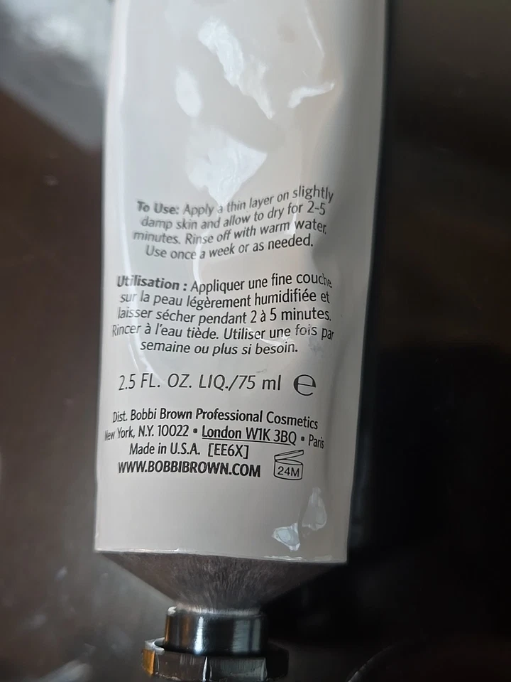 Bobbi Brown, desintoxicación instantánea, máscara, máscara de arcilla blanca, 2,5 fl oz, LEER Foto 2 de 4