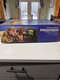 Mattel Intellivision Console CIB Boxed Tested Working Tron Donkey Kong Ski VTG