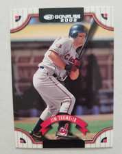 2002 Donruss #49 Jim Thome Cleveland Indians