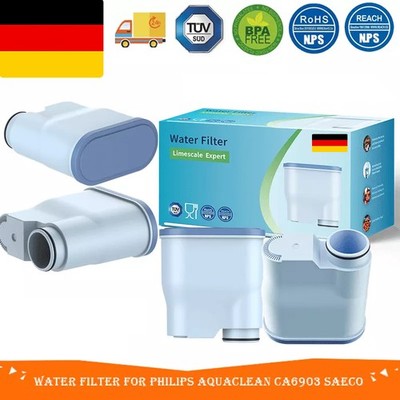 Water Filter für Philips EP5441/50 LatteGo 5400 Bean-to-Cup Coffee Machine Serie