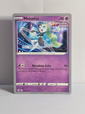X2 Meloetta 124/264 2022 Pokemon World Championships Fusion Strike