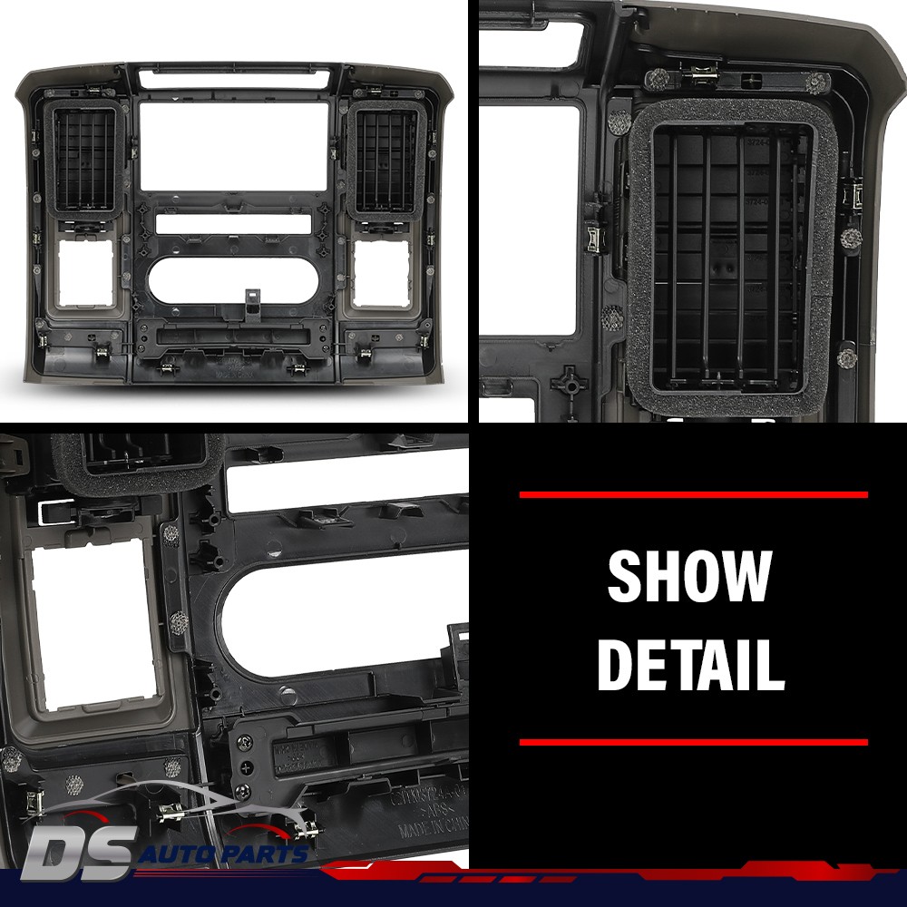 Fit For 2009 2010 2011 2012 Dodge Ram 1500 2500 Radio Bezel Dash Trim Panel  New