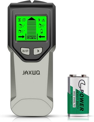 5-in-1 Stud Finder Wall Scanner with HD LCD Display & Smart Chip - Grayish