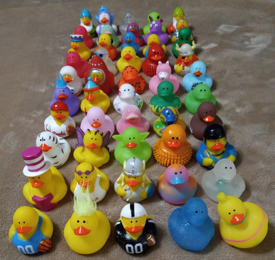 Bulk Assorted Rubber Duckies (50ct.) - New - Unused