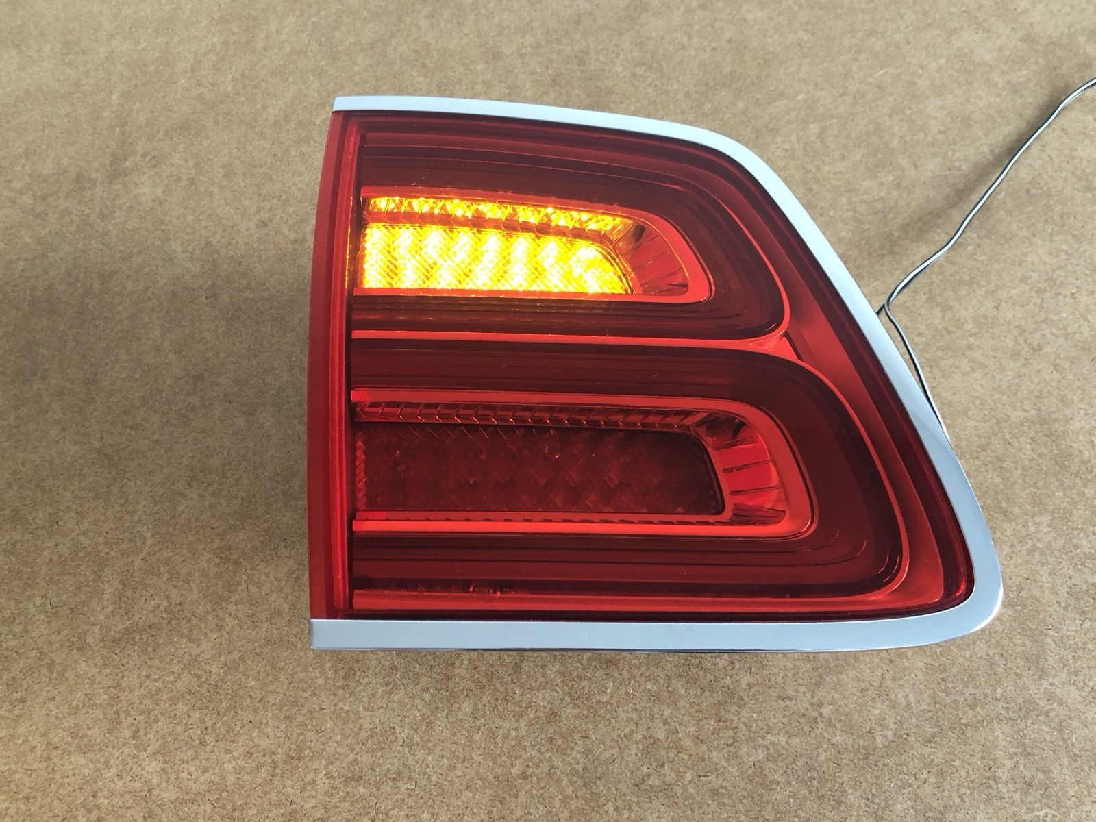 Bentley Bentayga 2016-2019 Rear Left Inner Tail light Yellow P/N 36A945093P