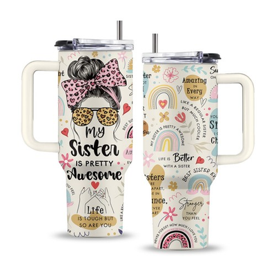 #ad Uibunoo Sister Gifts for Women 40 Oz My Is Pretty 40 Ounces $38.76