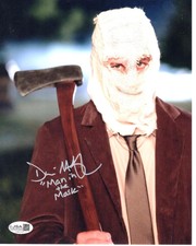 Damian Maffei signed 8x10 Photo Man in the Mask The Strangers: Prey at Night