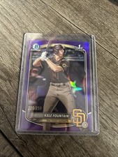 2025 bowman chrome kale fountain #235/250 1st Chrome 