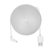 6M/20ft Charging Power Cable Fits For Arlo Pro Arlo Pro 2 Arlo GO Weatherproof