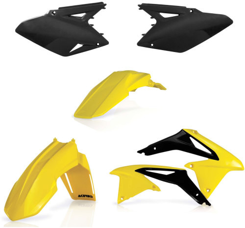 Acerbis Original '17 Standard Plastic Kit Suzuki RMZ450 08-17 2113825569 Yellow