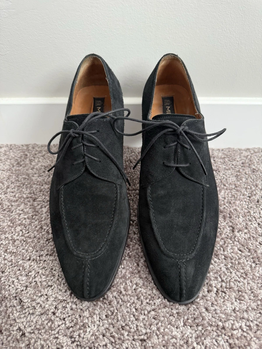 Mezlan Black Suede Men display picture 1