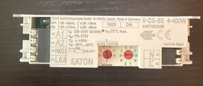 CEAG V-CG-SE 4-400W Überwachungsbaustein Notlichtsysteme NEU 40071352528