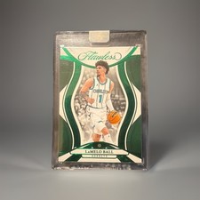 🔥Panini Flawless LaMelo Ball Diamond 1/5 JERSEY NUMBERED SEALED EMERALD 🔥🔥🔥