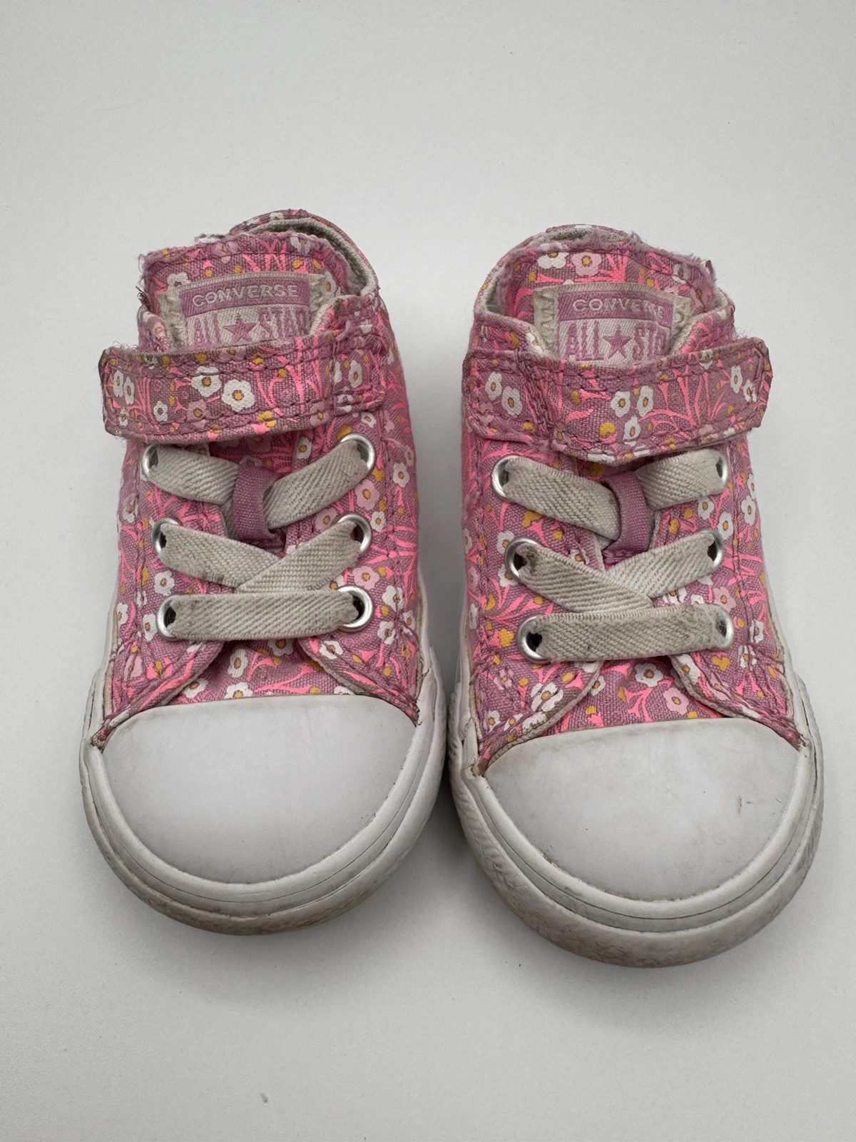 Converse Chuck Taylor All Star bambino taglia 5 rosa Ditsy fiori floreali peonia