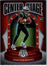 2024 Panini Mosaic - Center Stage Jonathon Brooks #14 Silver Prizm (RC)