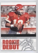 2005 Upper Deck Rookie Debut Trent Green #49 0i1