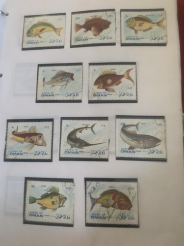 Album TIMBRE STAMP Poisson Fish Plus De 140 Pages Plus De 500 Timbre Mer Poisson - Picture 11 of 24