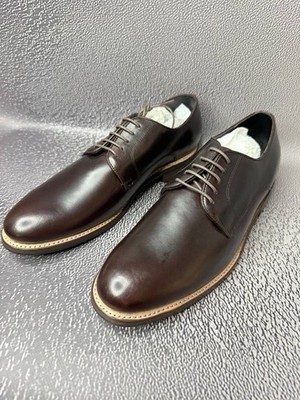 Thursday Boot Company Herren Statesman braune Lederschuhe Größe US 10,5