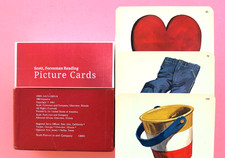 PICTURE WORD FLASH CARDS  174 SET  1983 PHONICS READ  SCOTT, FORESMAN  STORAGE BOX