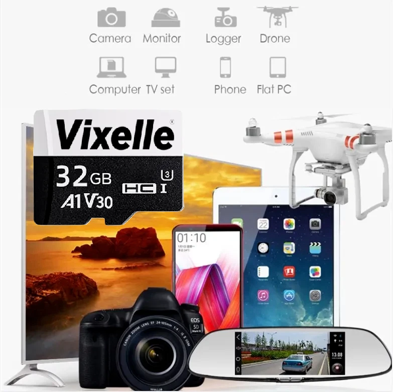 Micro SD Memory Card High Speed 32GB 64GB Class 10, U3, Phone Dashcam Tablet Etc - Image 2 of 4