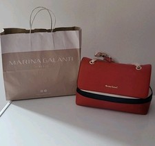 BORSA DONNA MARINA GALANTI Rossa E Bianca