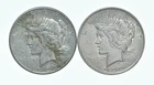 1923-S & 1922-D Peace Silver Dollar $1 Bullion Collection Lot *111