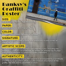Banksy Signed Art Prints for sale | eBay