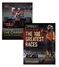 Formula 1 All the Races & The Champions 2 Book Set