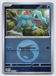 Totodile (Energy Symbol Pattern) 041/217 Ascended Heroes Reverse Holo