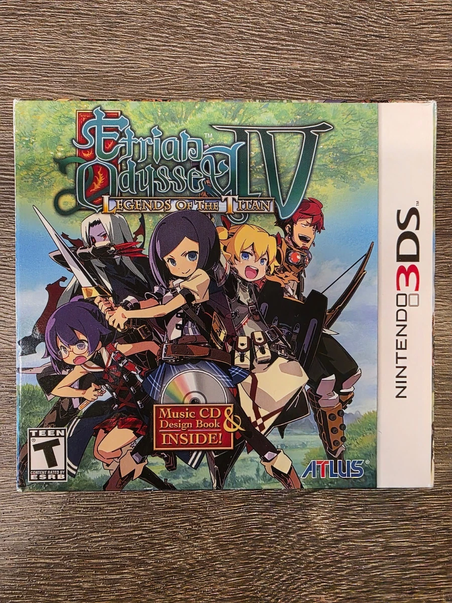 Etrian Odyssey IV: Legends of the Titan Nintendo Video Games for
