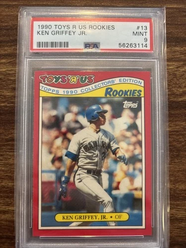 1990 Topps Toys "R" Us Rookies #13 Ken Griffey Jr. | PSA 9