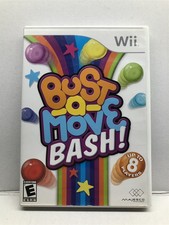 Bust-A-Move Bash (Nintendo Wii, 2007) Complete w/ Manual - Tested Working
