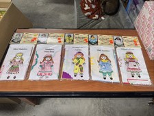 Vintage Just For Keeps Sew Adorable Cut Sew Lot Of 5 Doll Clothes Patterns NIP