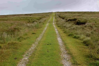 Photo A2 Track ascending to Tom Groove Head Trawden Convenient track tha c2015